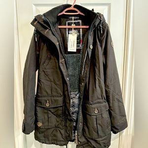 Ragwear Jane Winter coat parka jacket in black. Brand new, tags attached.